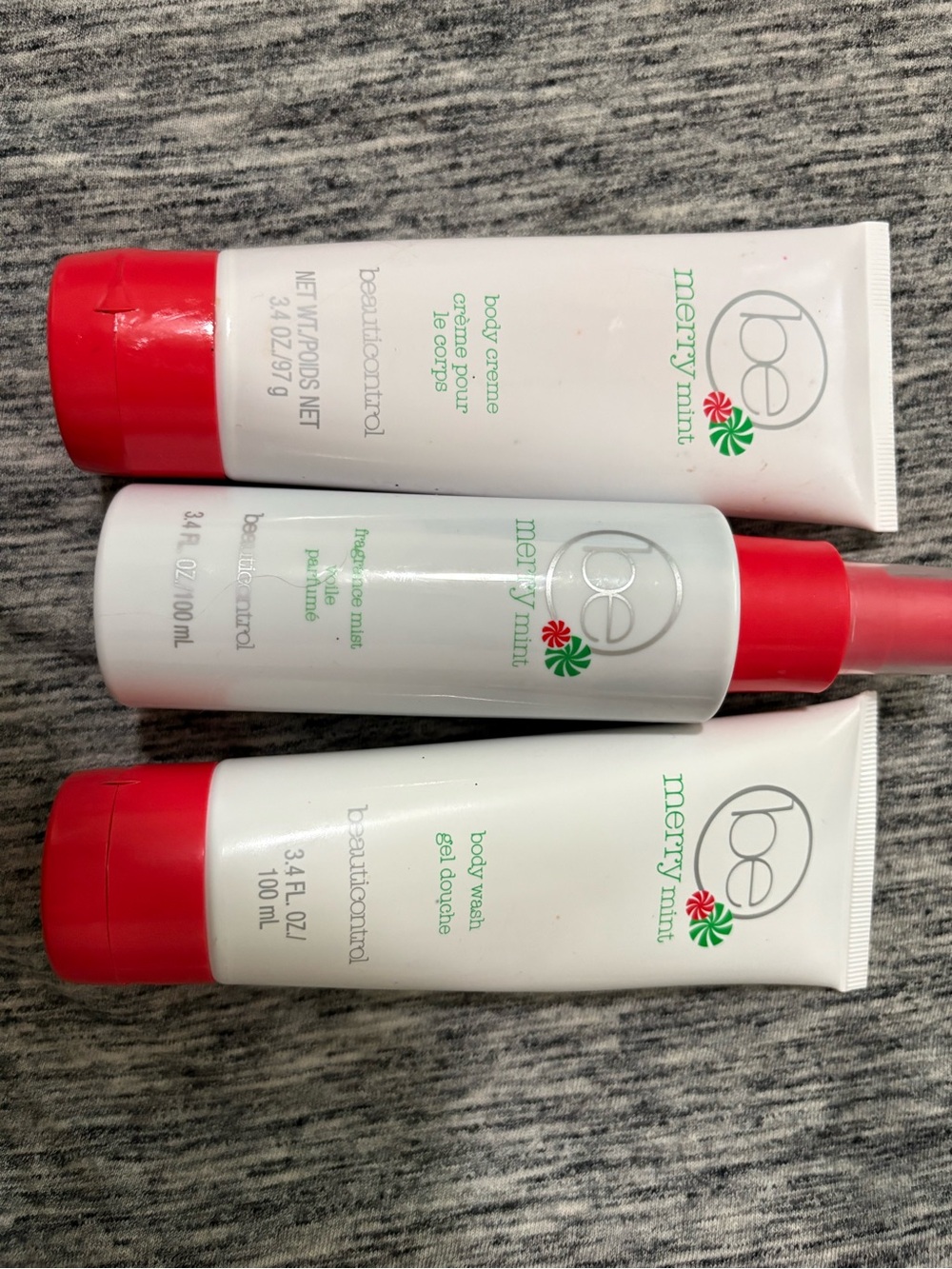 beauticontrol Merry Mint Bath & Body Trio – listing for 1set - 3 sets available